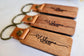 Engraved Wood Keychain | Welcome Home | Realtor Client Gift | Housewarming Favor