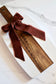 Custom Marble & Acacia Cutting Board – Personalized Gift